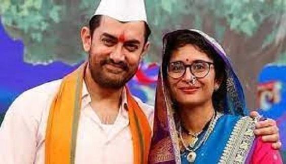 तलाक के बाद फिर दिखे आमिर खान और किरण राव, फिल्म के सेट से सामने आई तस्वीर